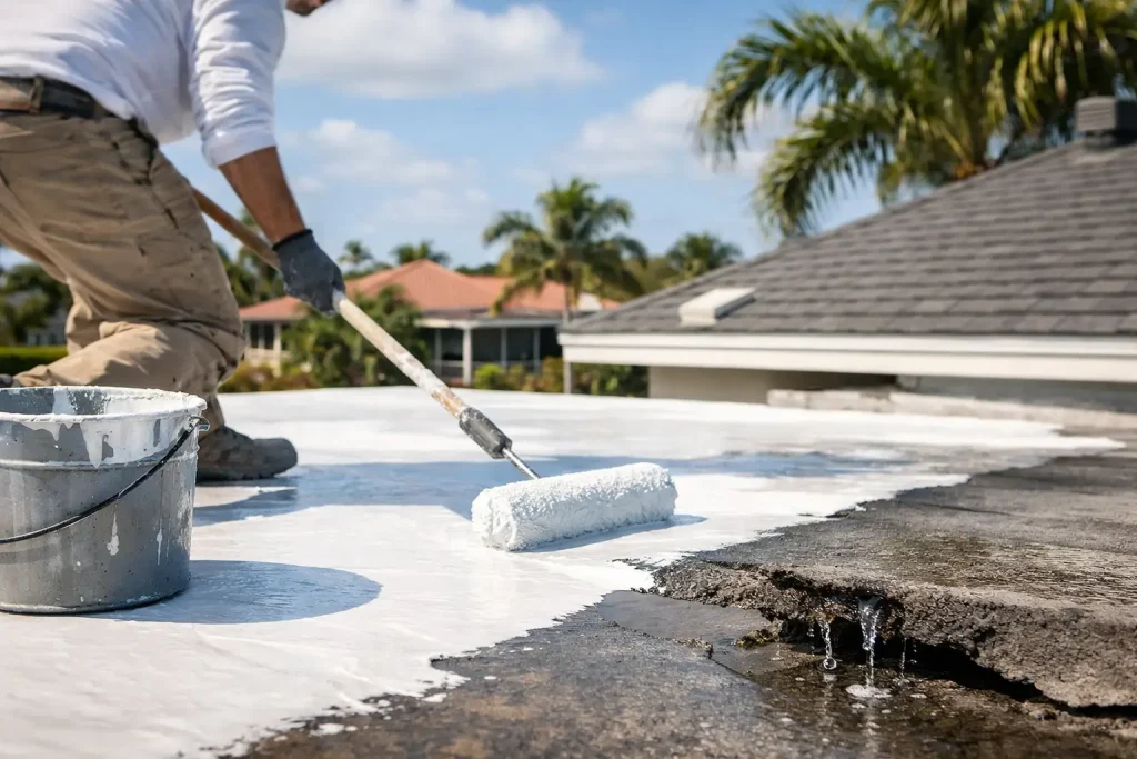 Can Roof Coatings Stop Leaks in Florida Homes?