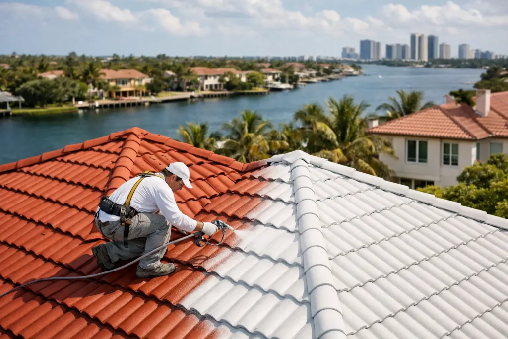Is Roof Painting Worth It for South Florida Homes?